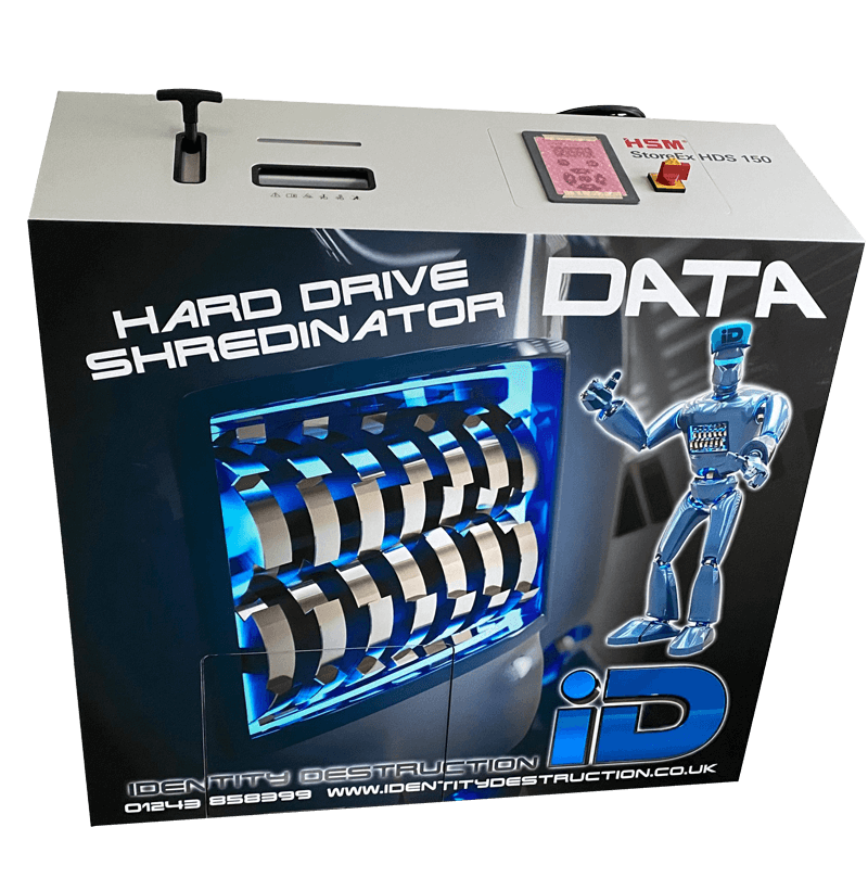 Data the hard drive shredinator.
